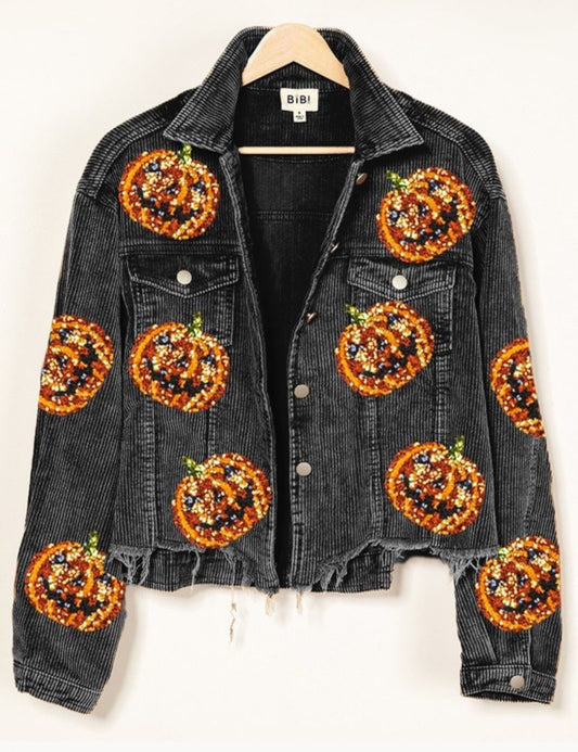 Pumpkin Distress jacket