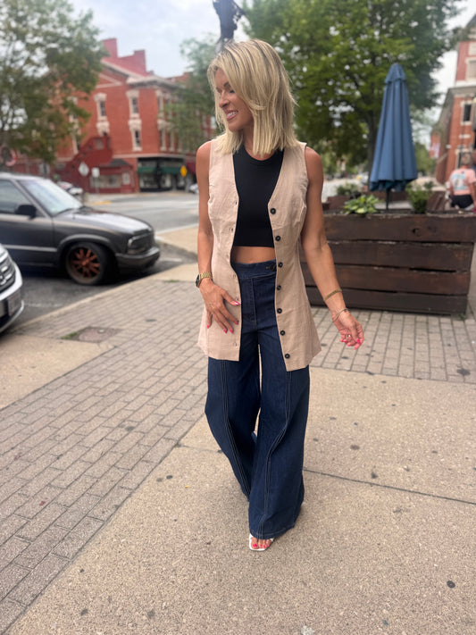 Mel Linen Dress