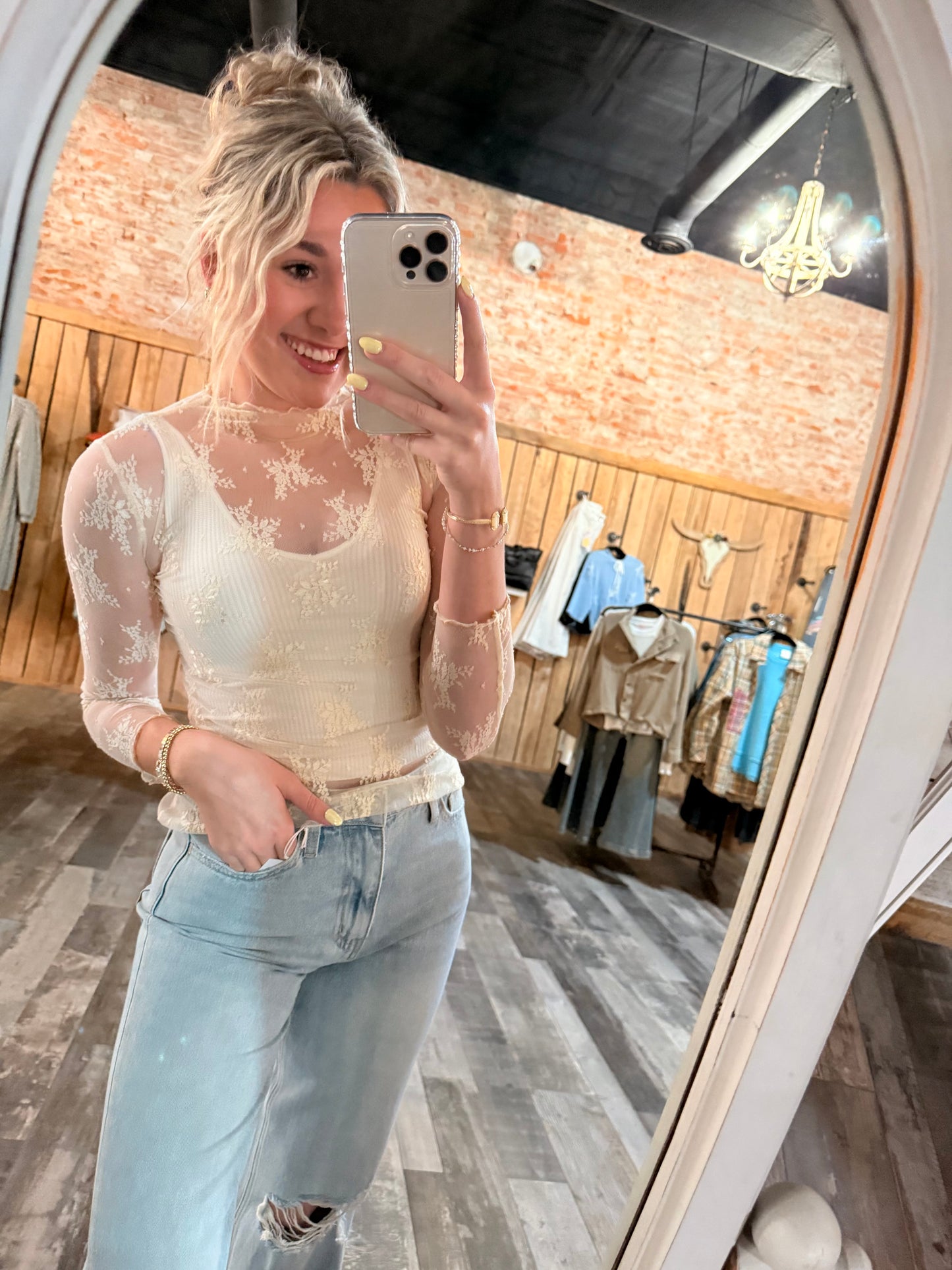 Layer Up Lace Top