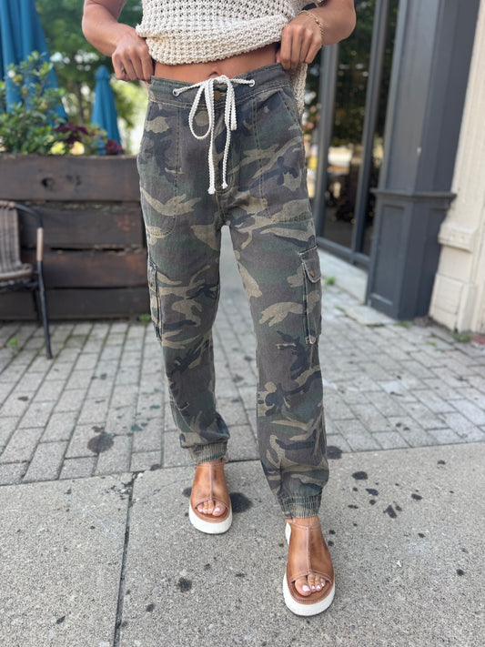 Momma Olive Camo Cargo