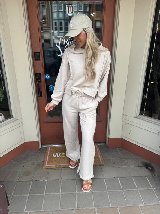 Seaside French Wide Leg Pant