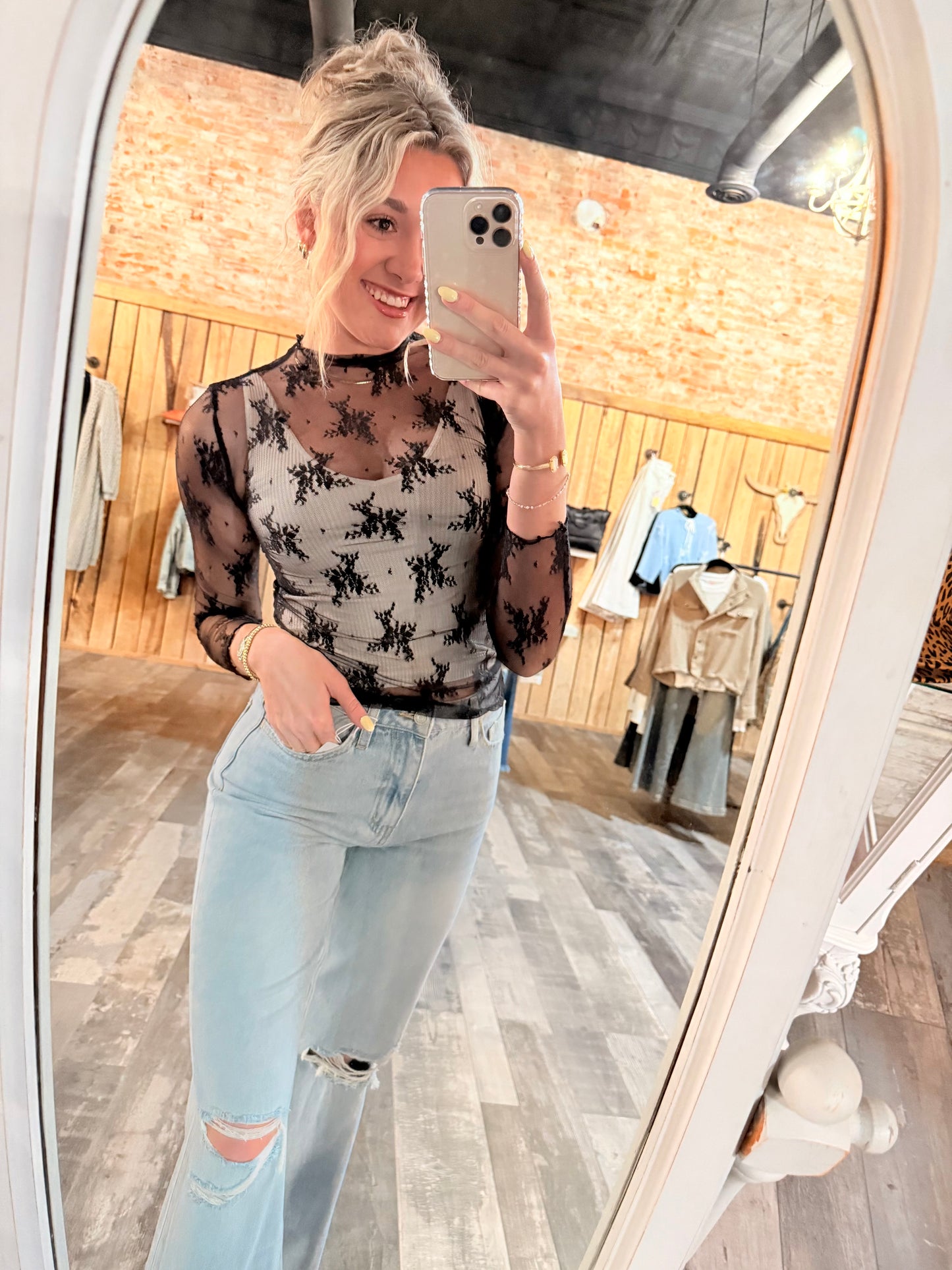 Layer Up Lace Top
