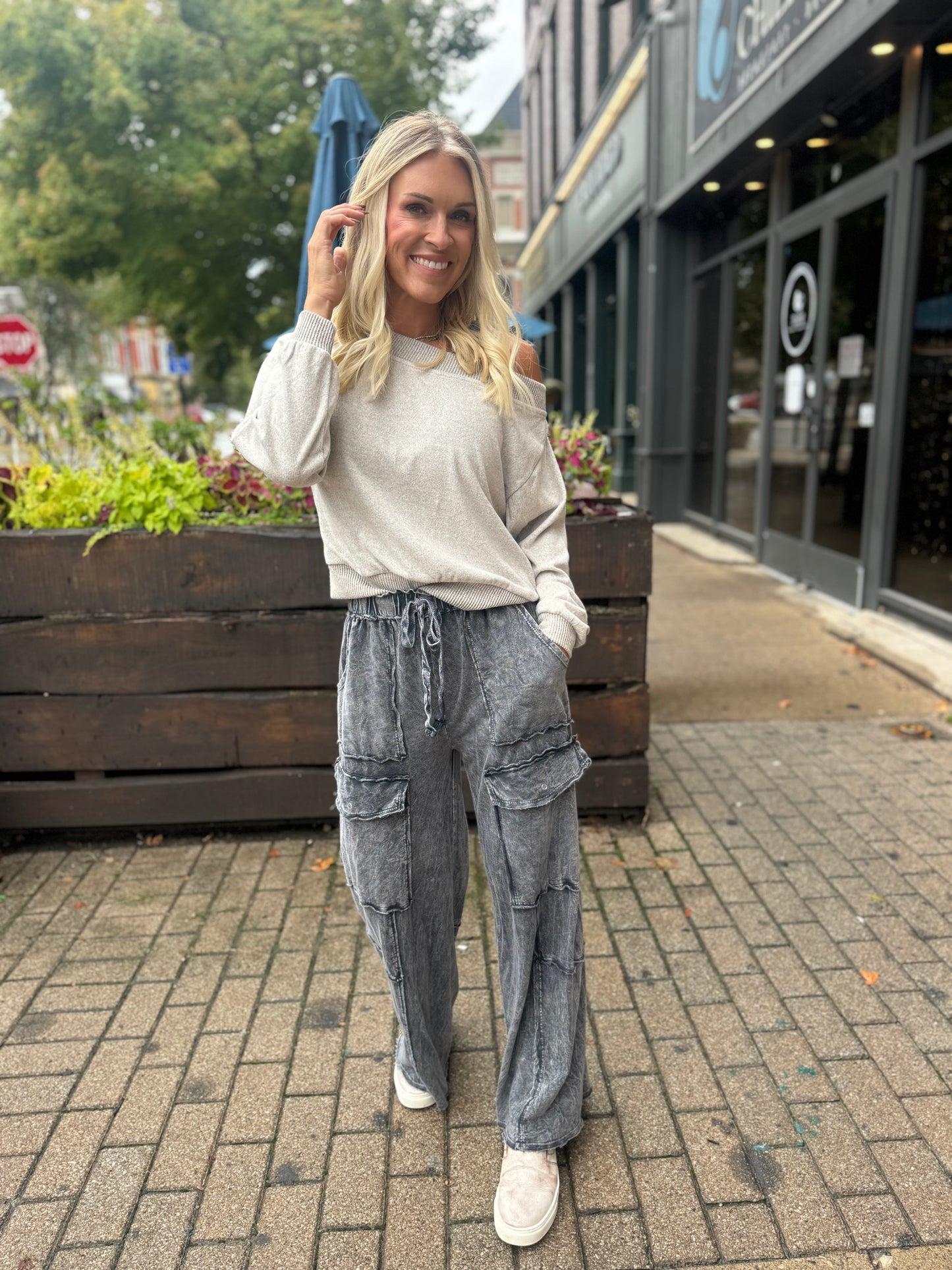 Lazy Sunday Off Shoulder