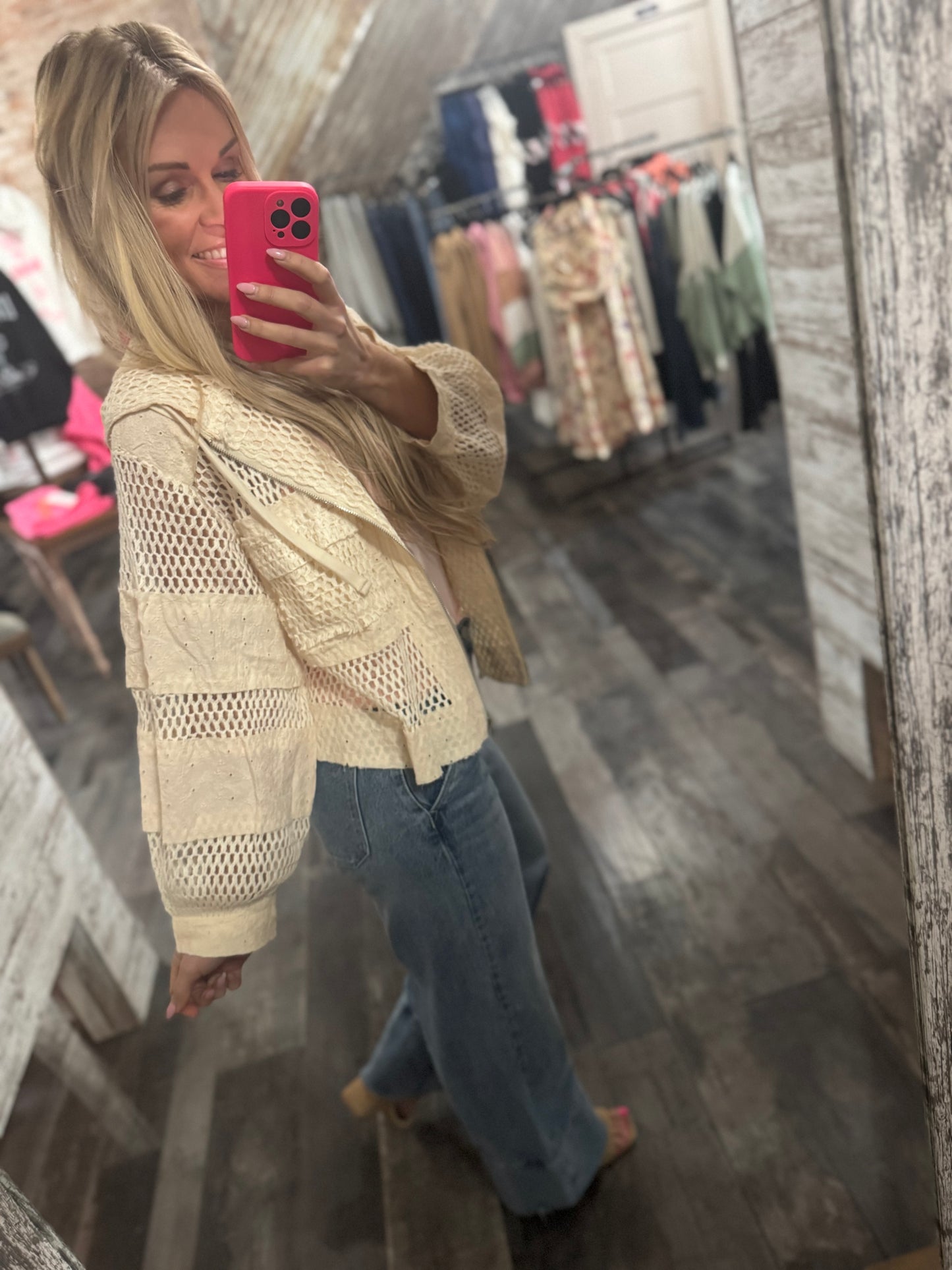 Springy Gal Shacket