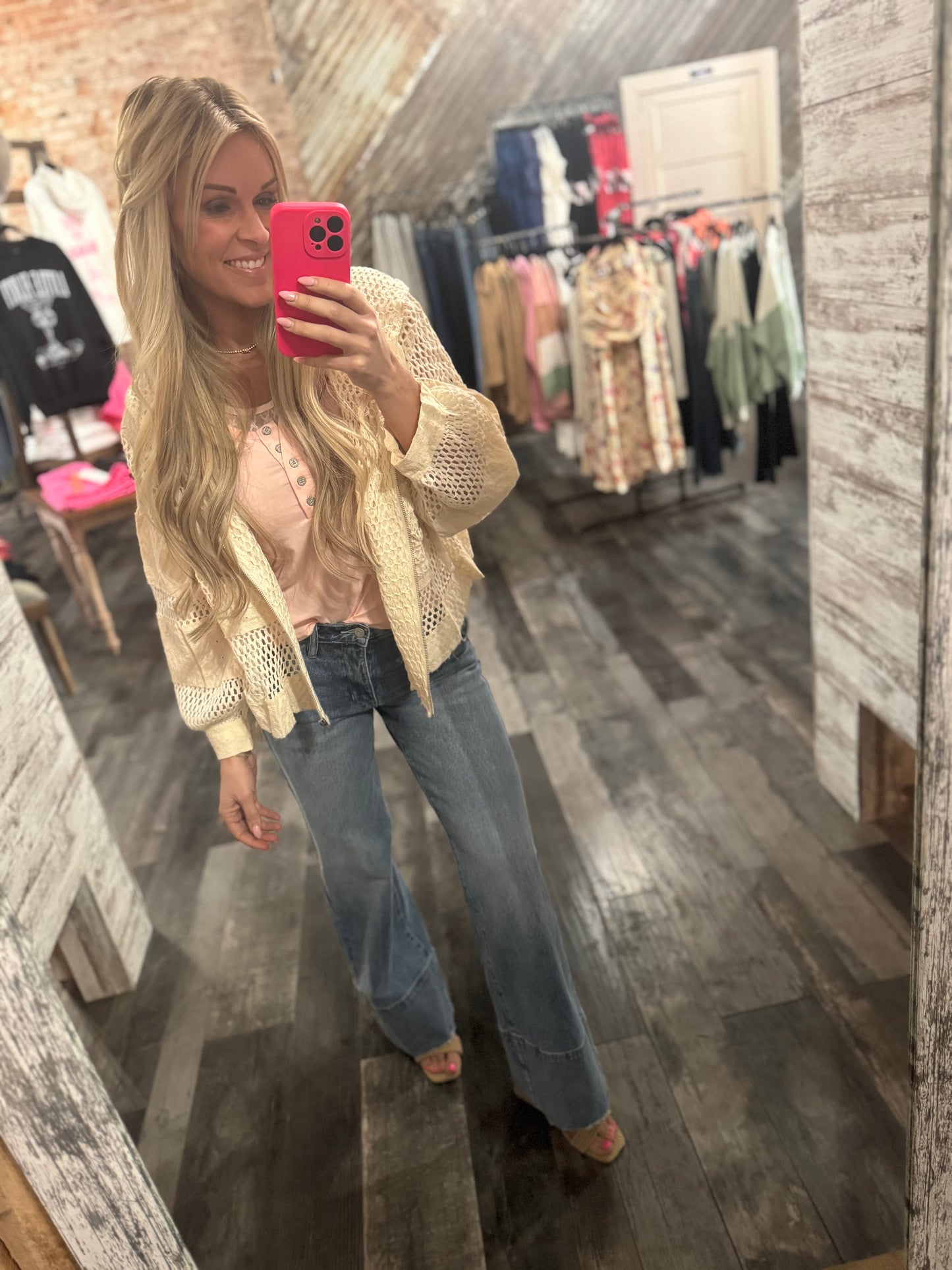 Springy Gal Shacket