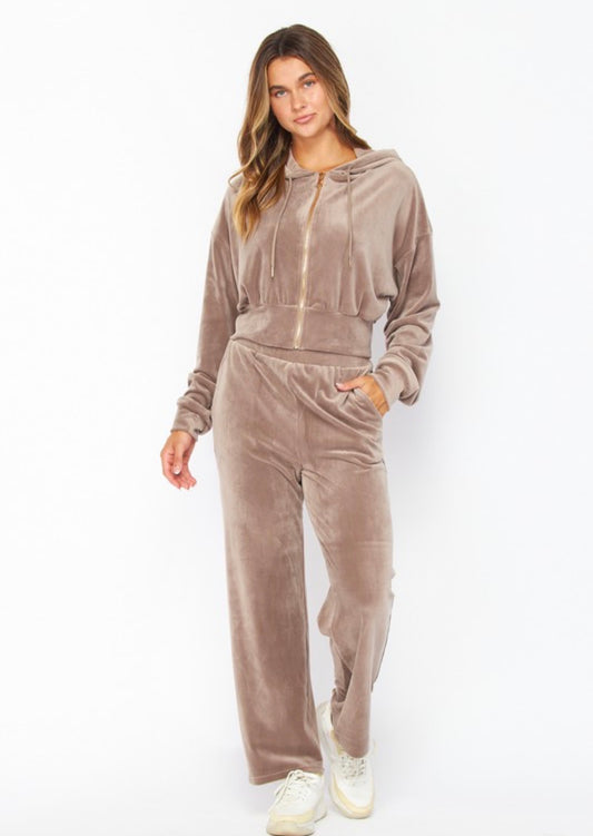 Coco Soft Zip Up Set