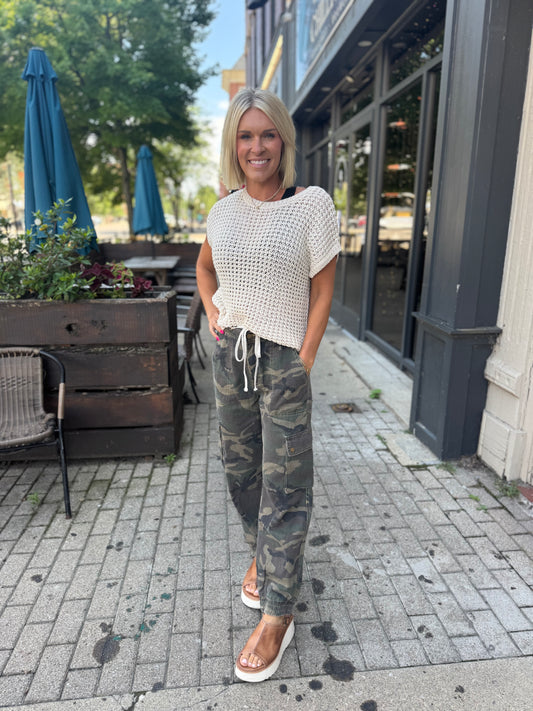 Momma Olive Camo Cargo