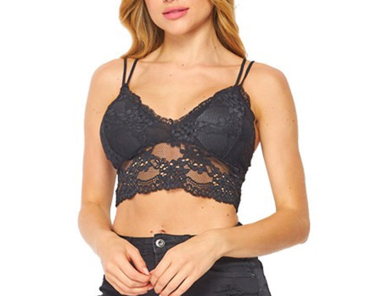 Criss Cross Lace Bralette