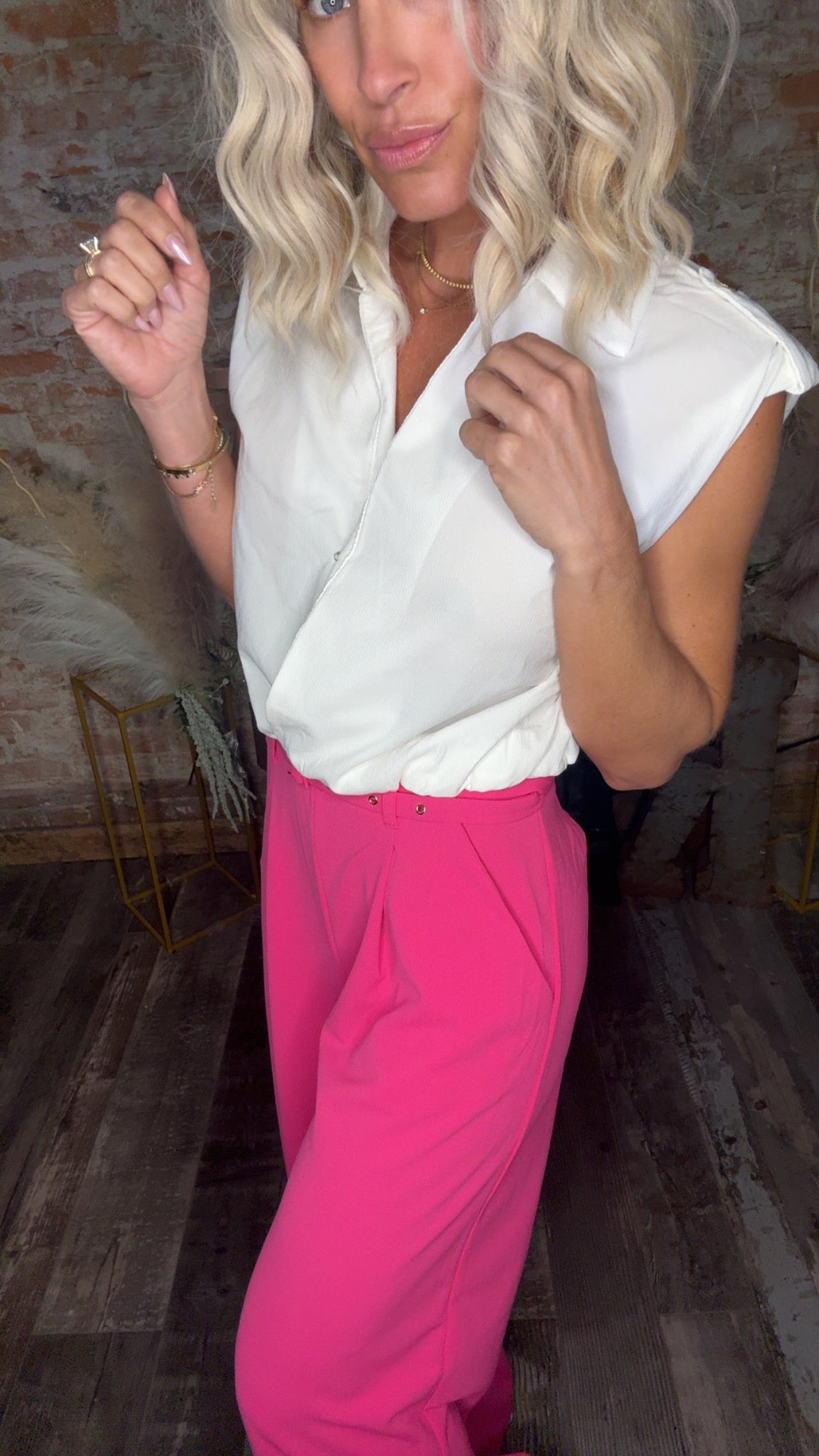 Draped Top