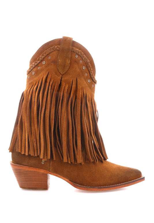 SETUP Leather Fringe Boot