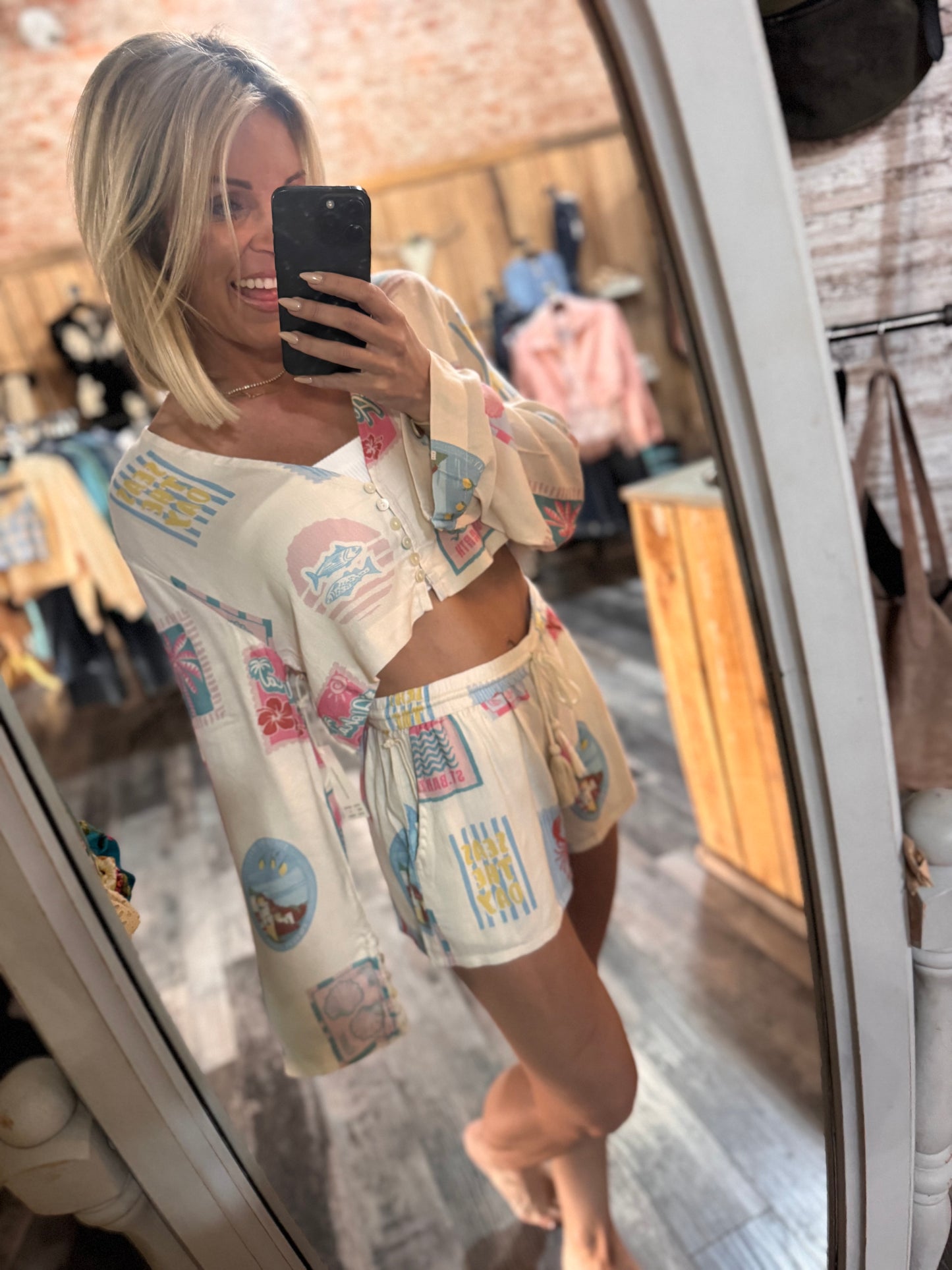 Scenic Summer Top