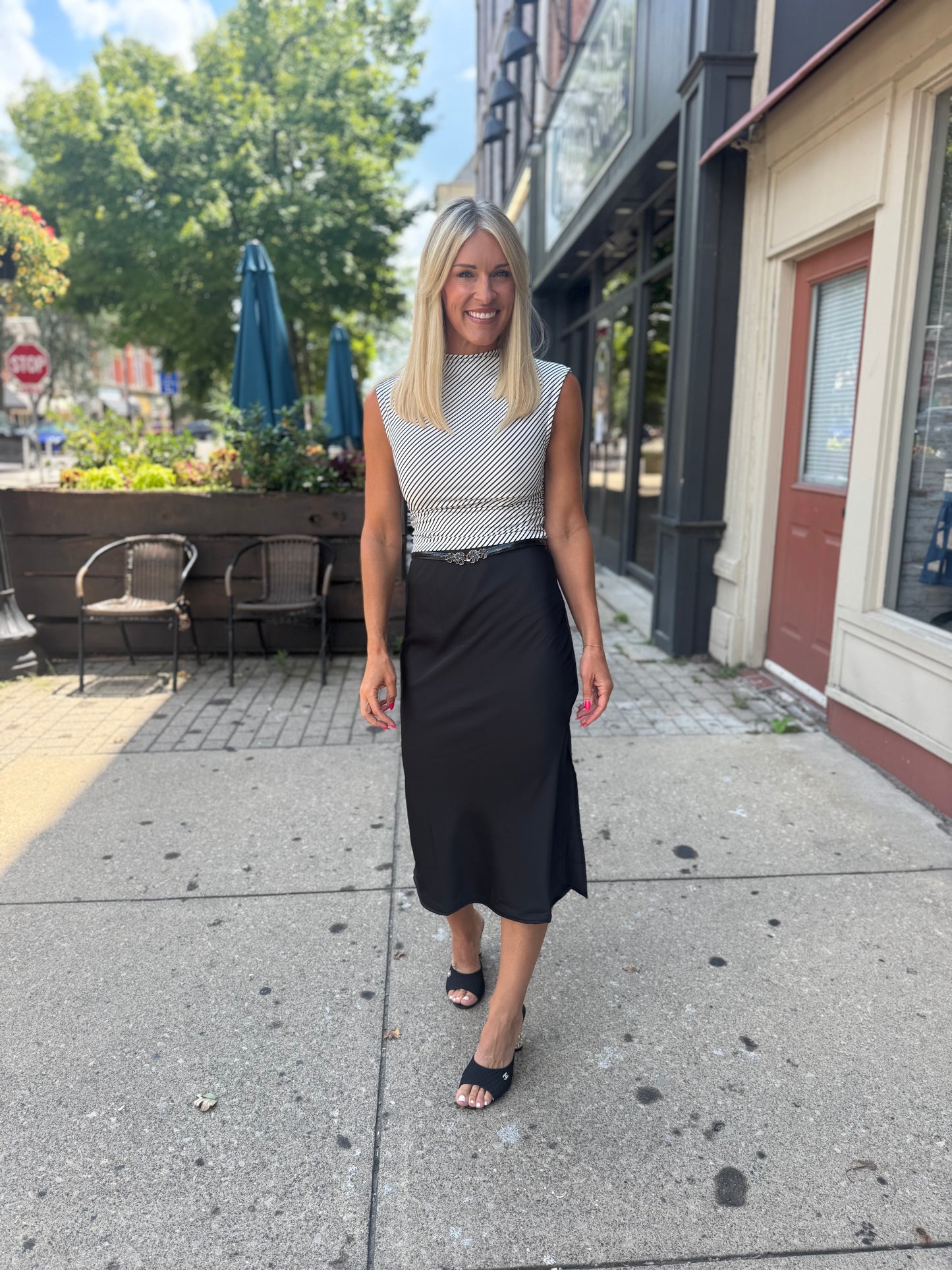 Silk Maxi Skirt
