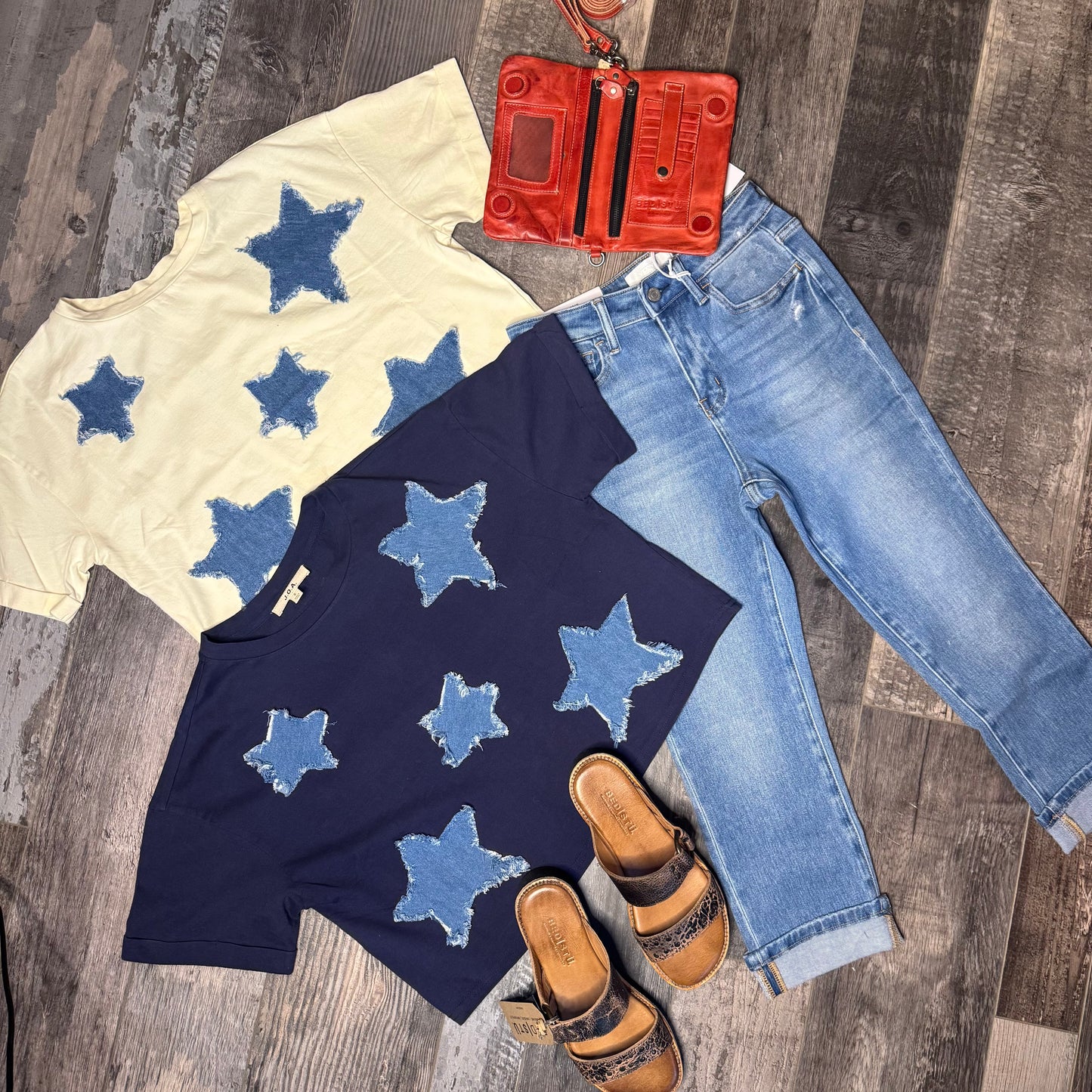 Star Denim Patch