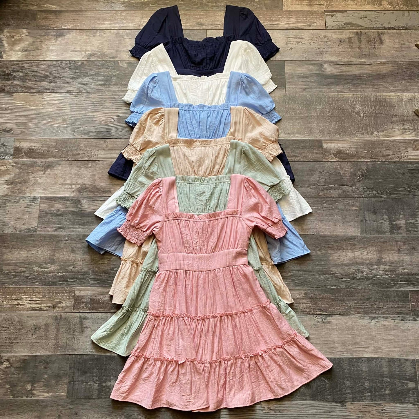 Ruffles that flow dress