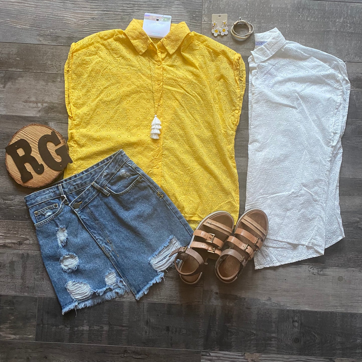 Summer Button Up