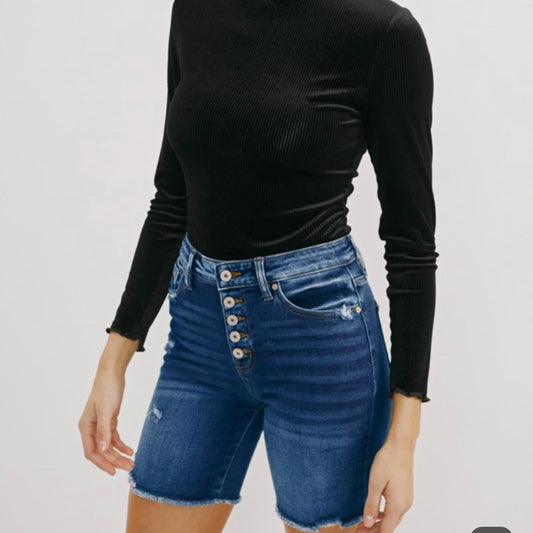 Hazel Button Fly Shorts