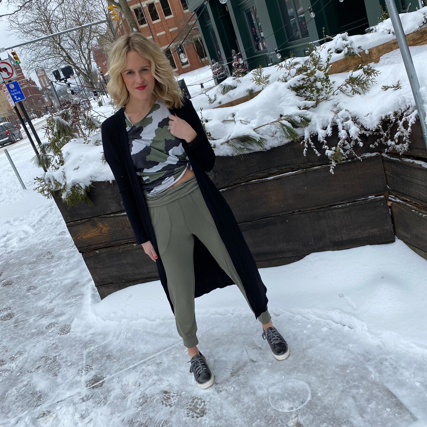 Sassy girl jogger