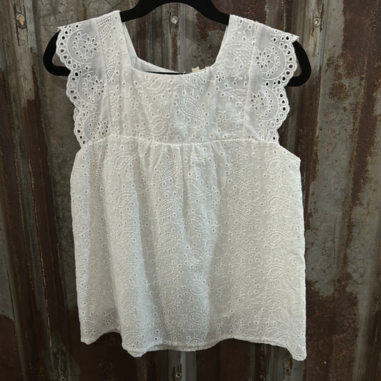 Little Gal White Blouse