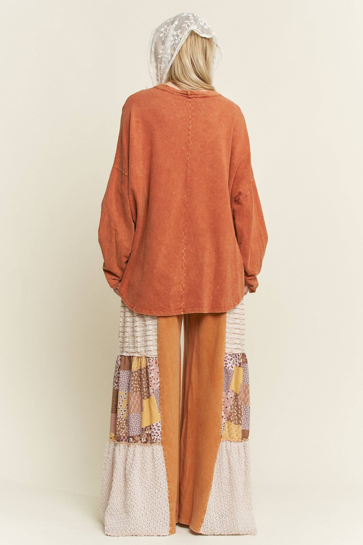BOHO Drawstring Sweatshirt