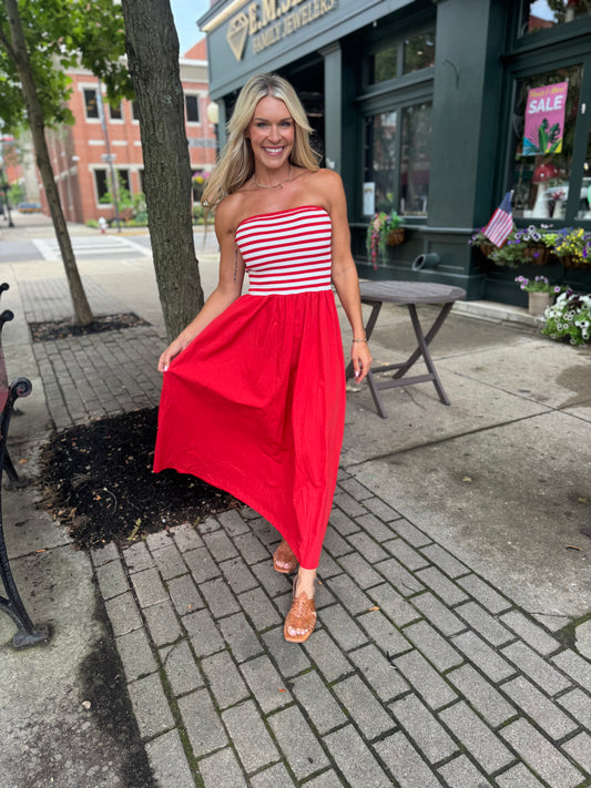 Sparkler Midi Dress