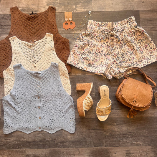 Crochet Vest Top