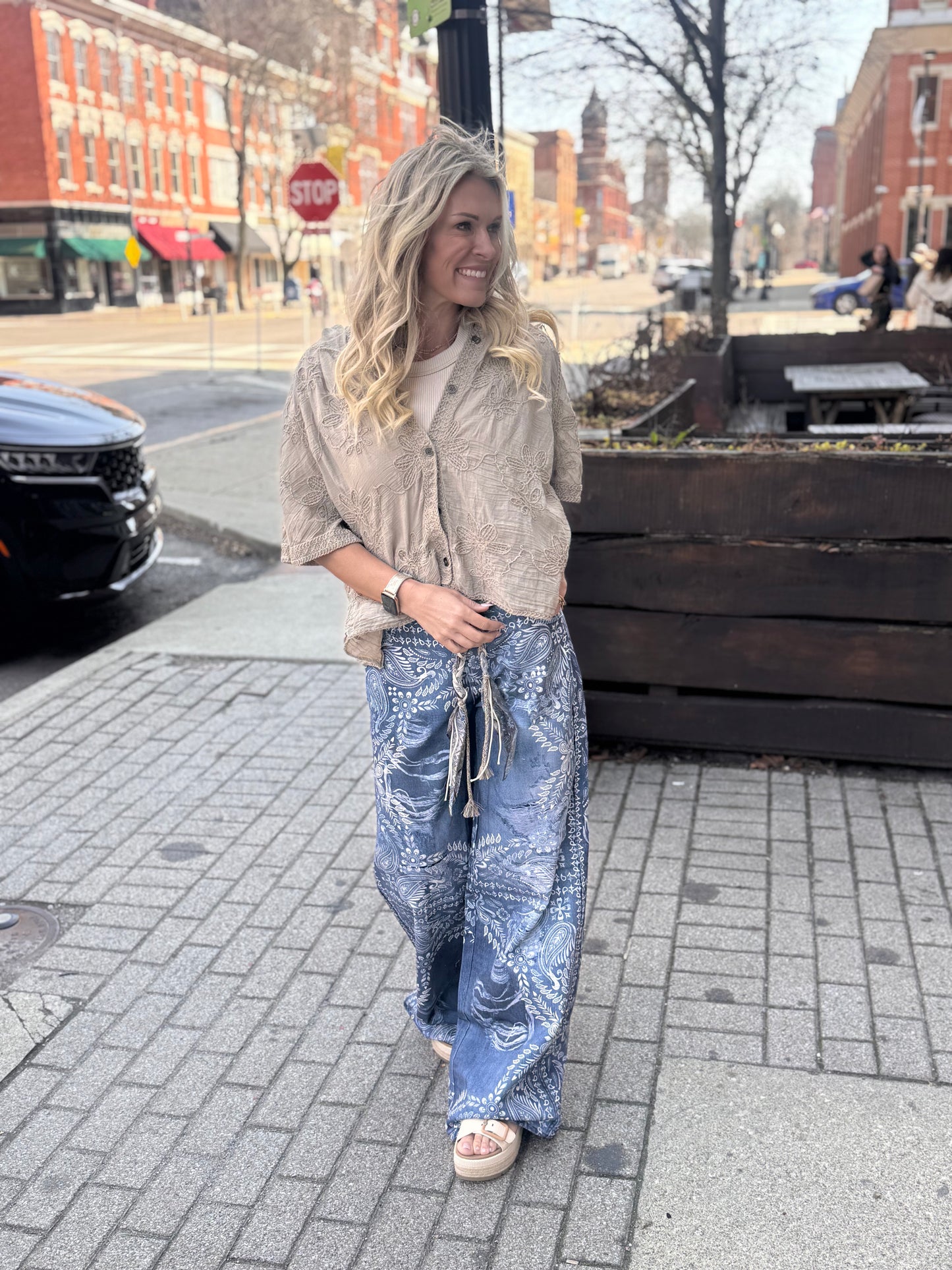 Abby Blue Pant