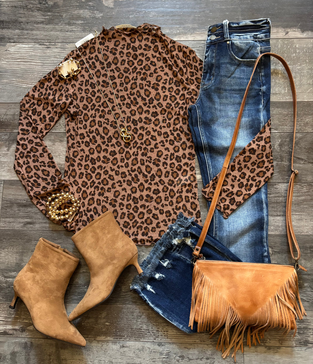 Leo Sheer Top