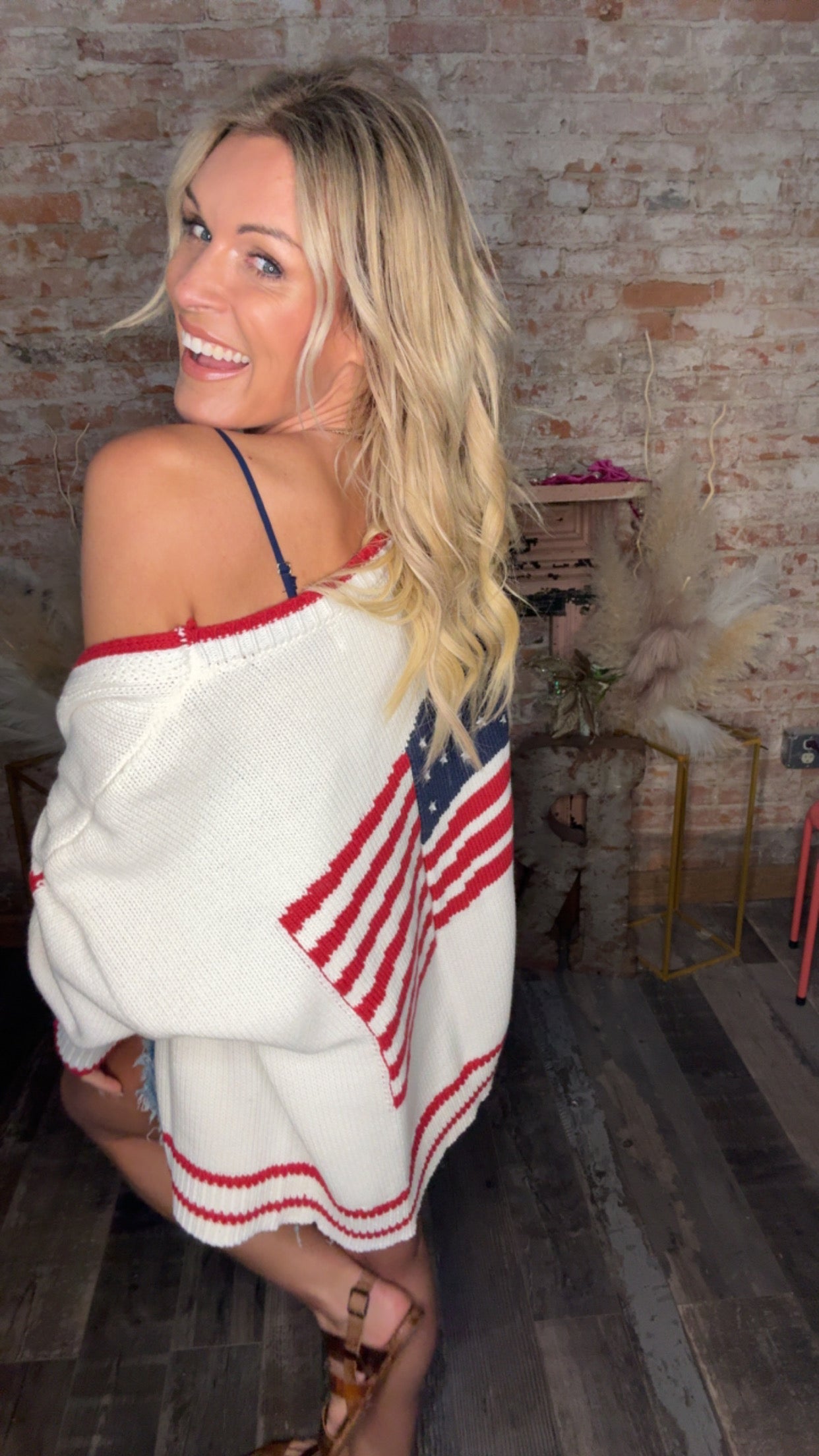 Flag Cardigan