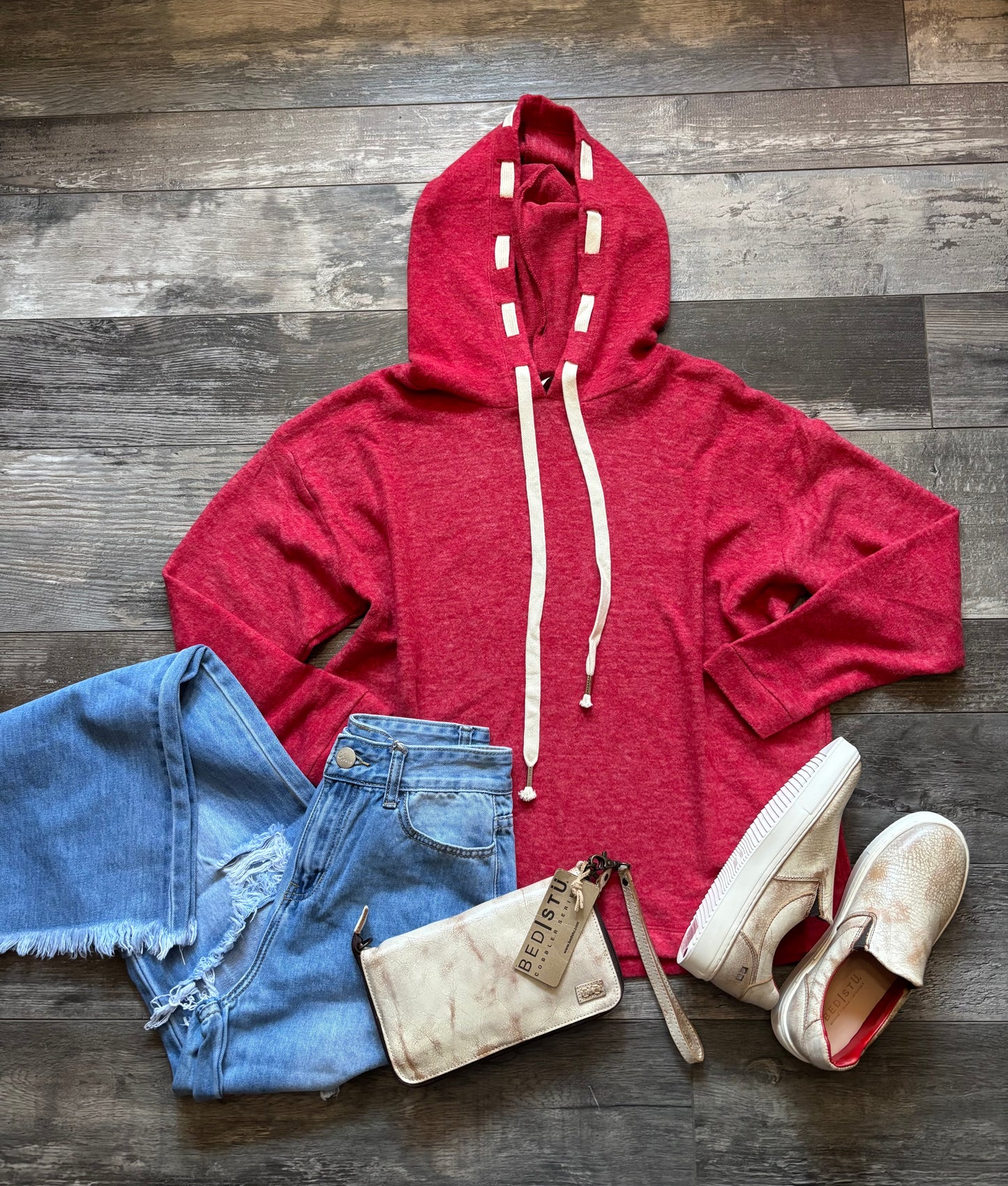 Brushed Hacci Hoodie
