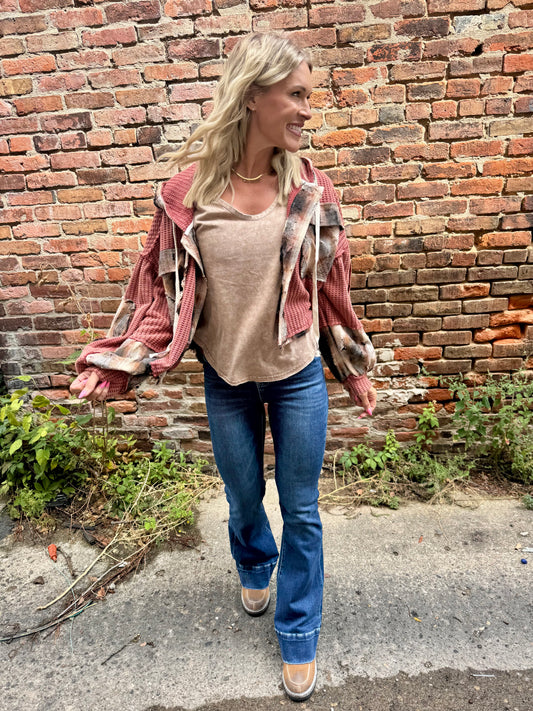 Bev's Plaid Shacket