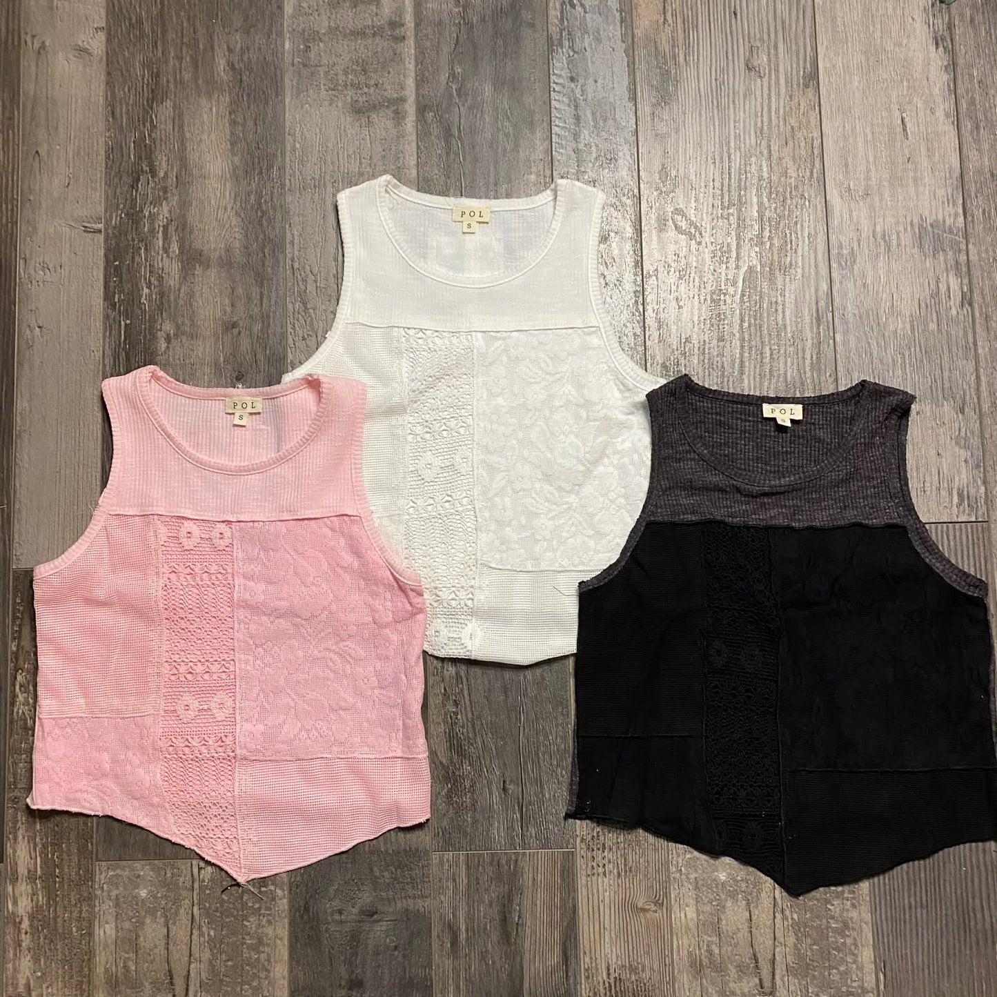Round Neck Panel Tank