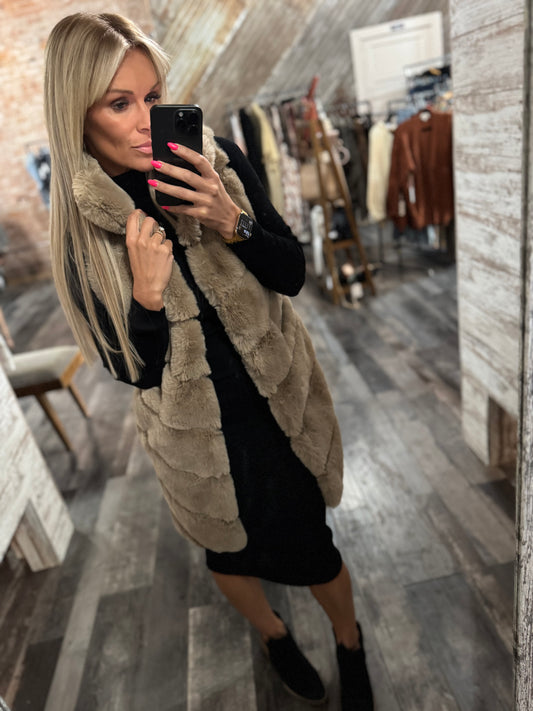 Faux Fur Vest