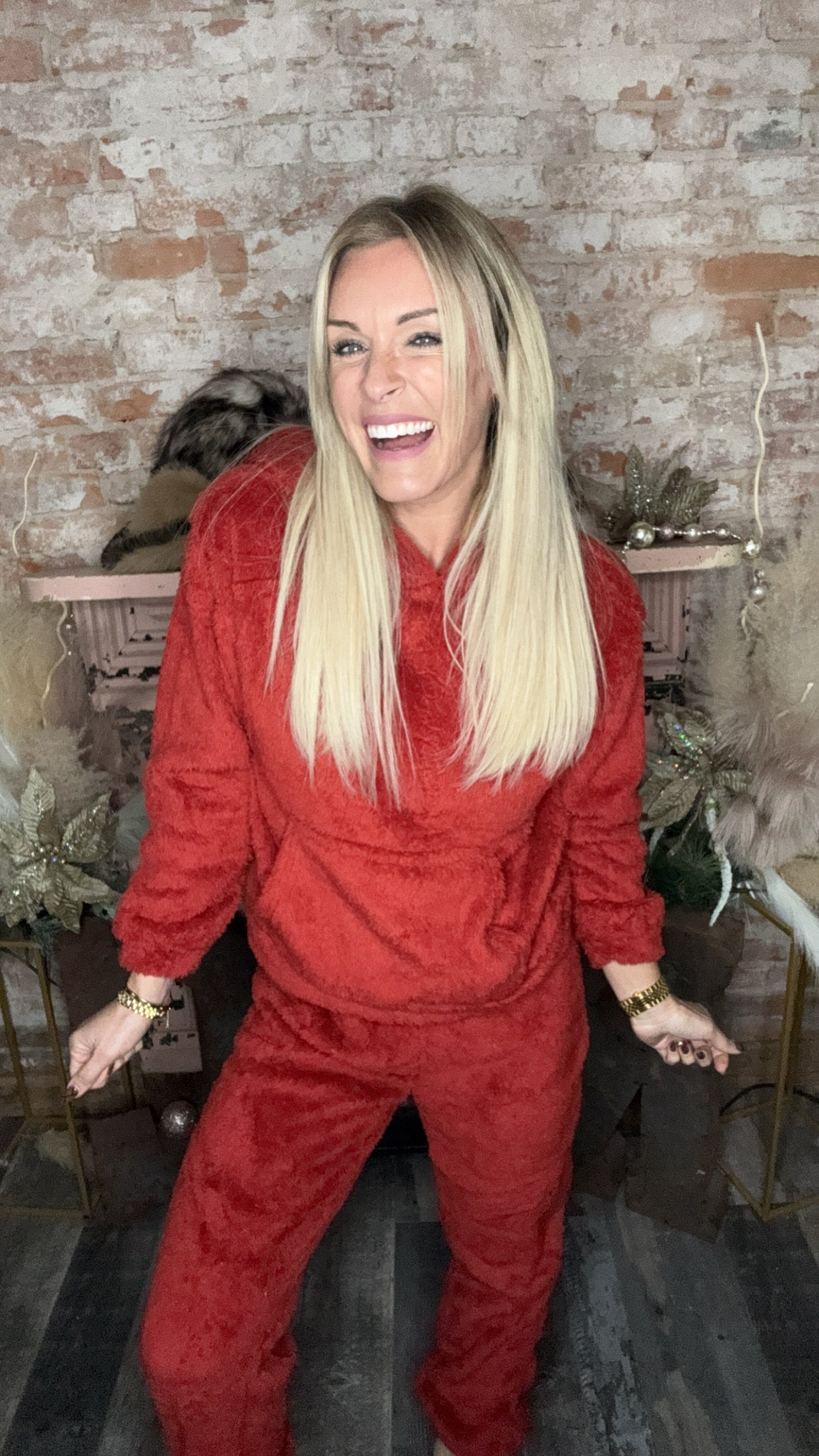 Cozy Teddy Fleece Pj Set