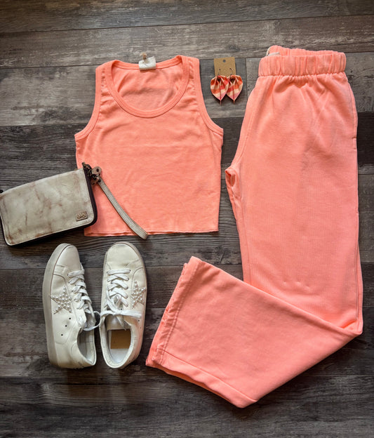 Neon Kelly Wide Leg