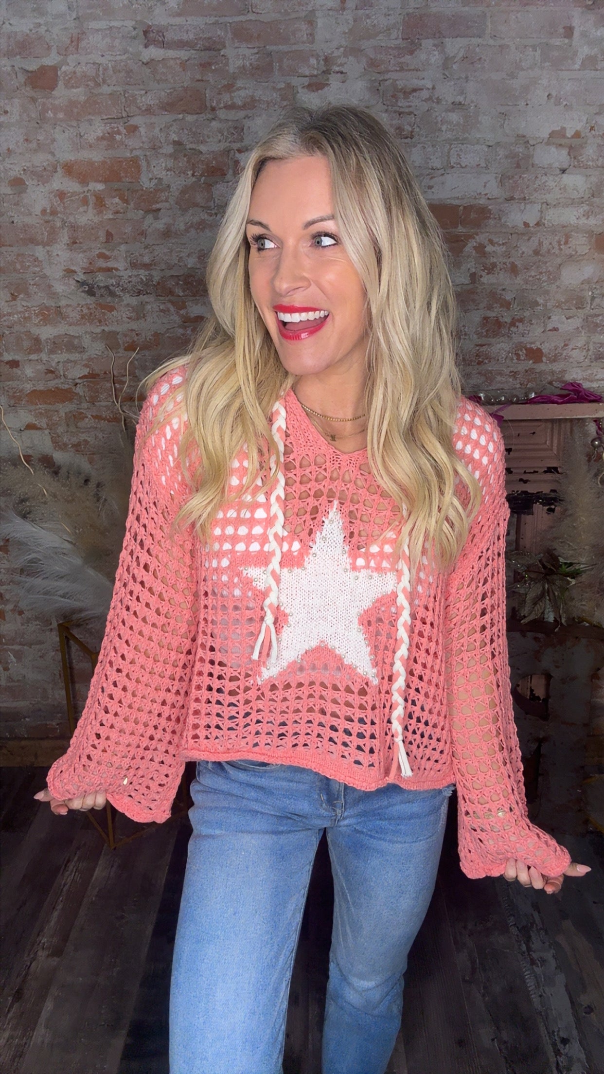 Flamingo Pullover