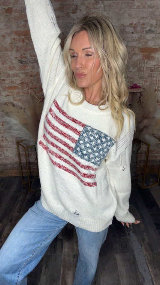 America Proud Sweater