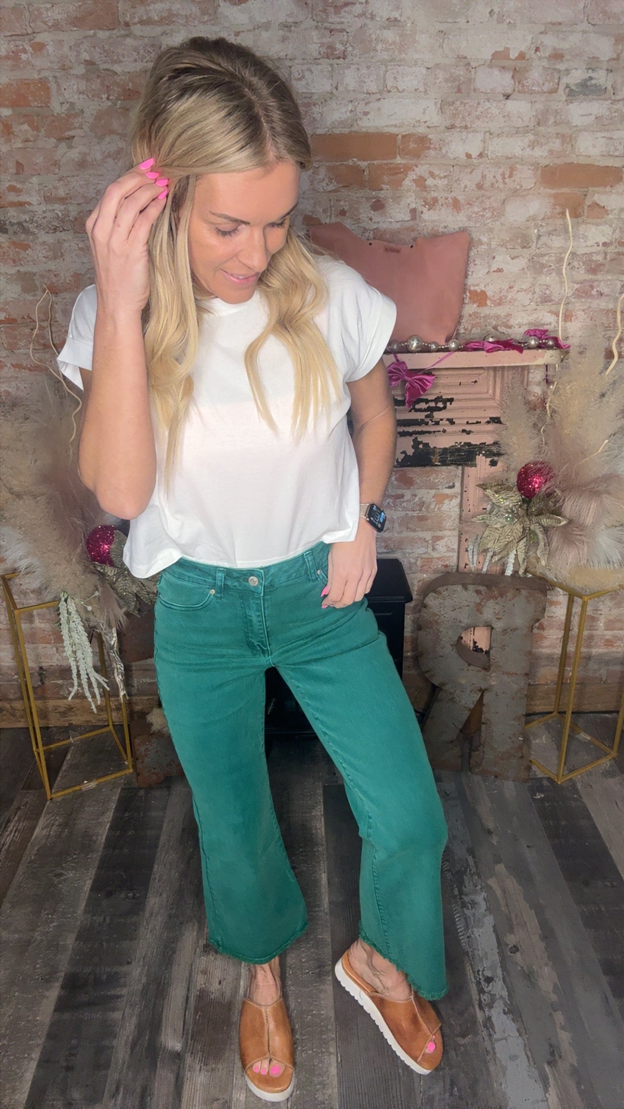 Cropped Spring Denim