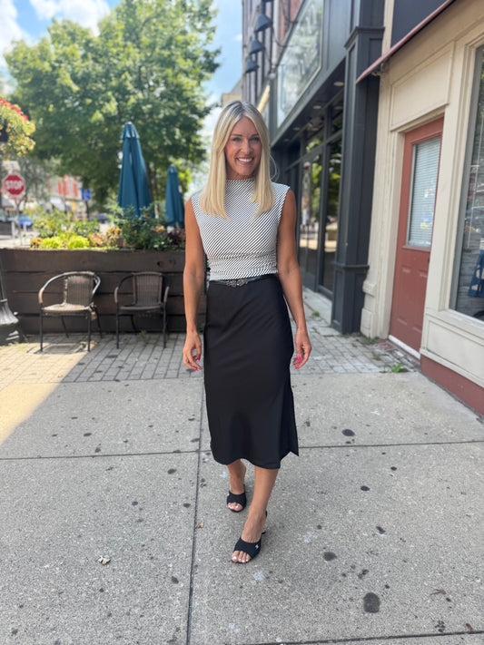 Silk Maxi Skirt