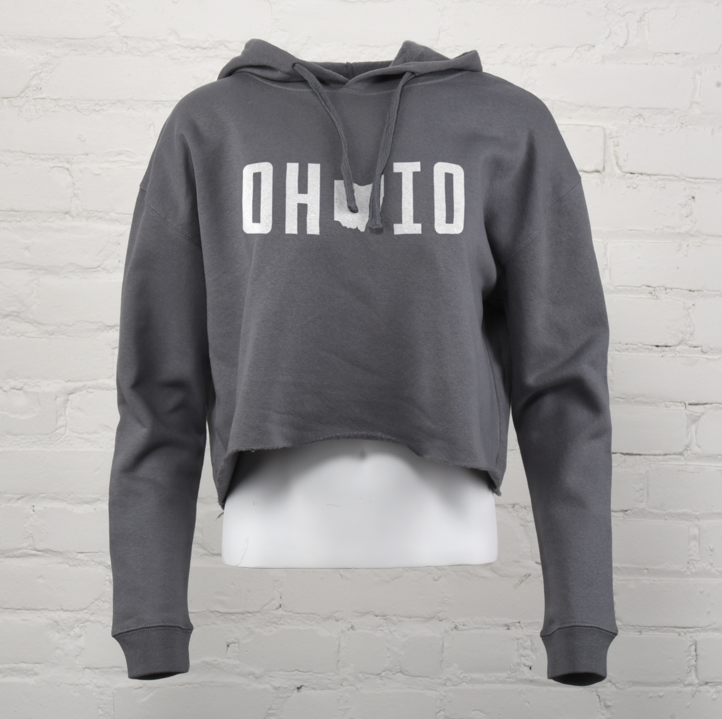 Ohio Columbus Women's Cropped Hoodie