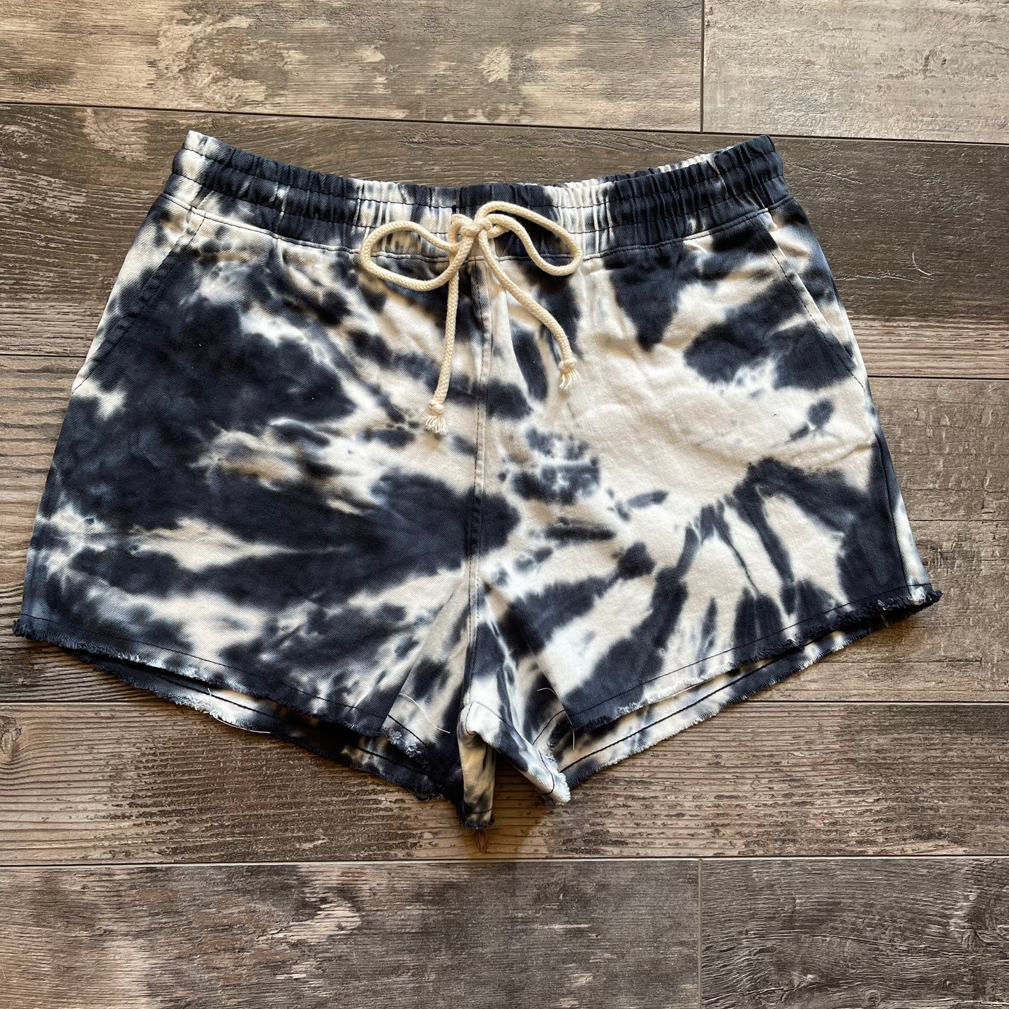 Tie dye shorts