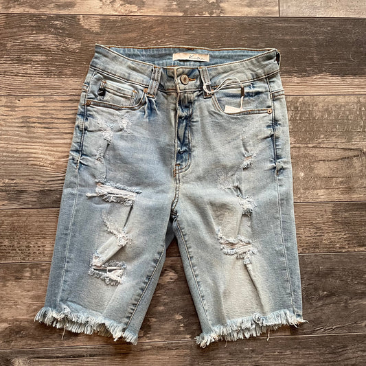 Light Wash Shorts